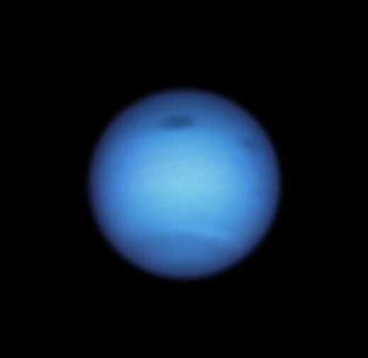 جدیدترین تصویر هابل از سیاره نپتون