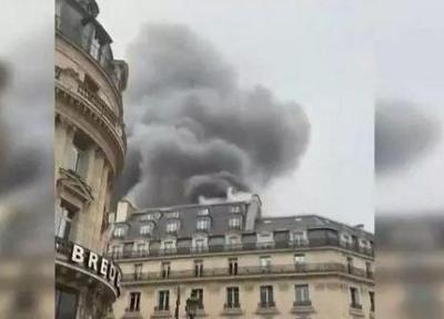 تور فرانسه: حریق گسترده در ساختمانی در مرکز پاریس