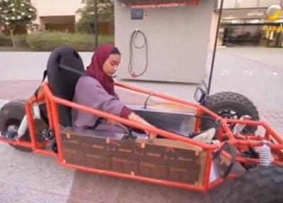 دختران دانشجوی عربستانی خودروی برقی ساختند