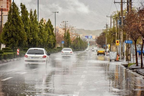 شرایط جوی کشور تا انتها هفته، کاهش دما و بارش باران