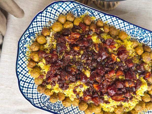 طرز تهیه عدس پلو با خرما ، طبع عدس پلو با خرما گرمه یا سرد؟